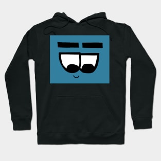 Smirking carton eyes Hoodie